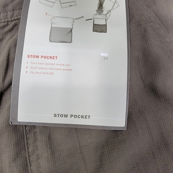 NEW The North Face Horizon Noble Capri Pant Women's Size 6 Weimaraner Brown NWT - Picture 12 of 12